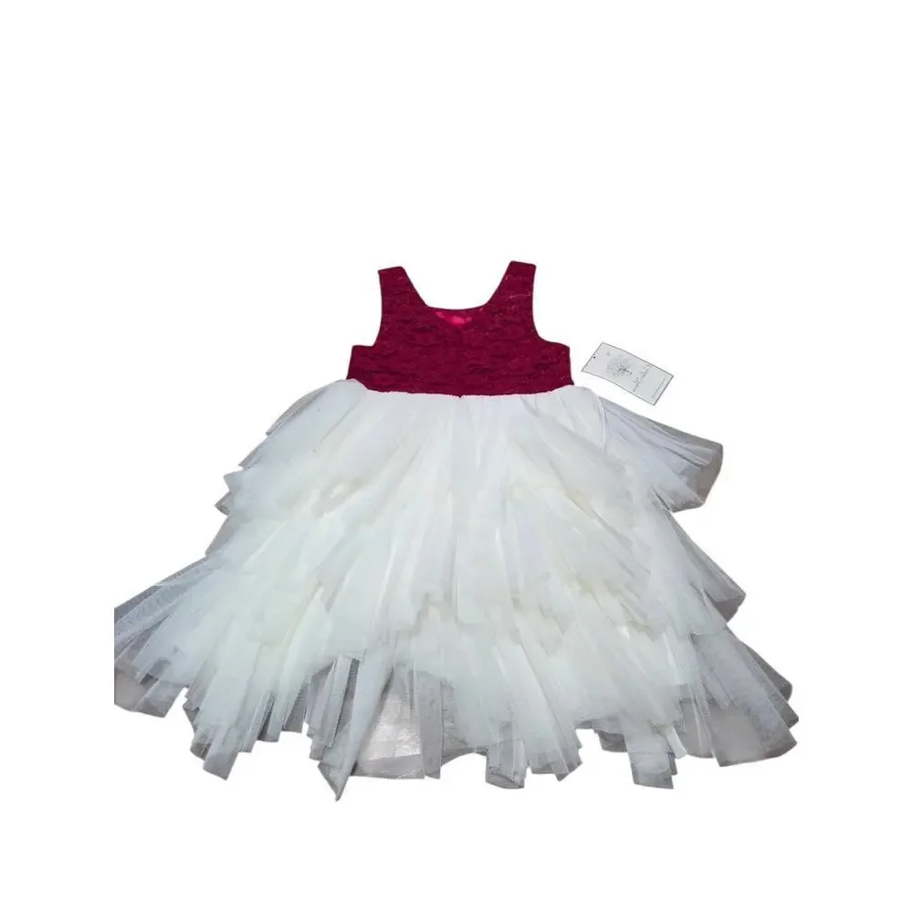 New Couture Princess Formal Dress Size 6. - Picture 4 of 7